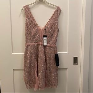 BCBGMaxAzria Cocktail Dress (Blush)